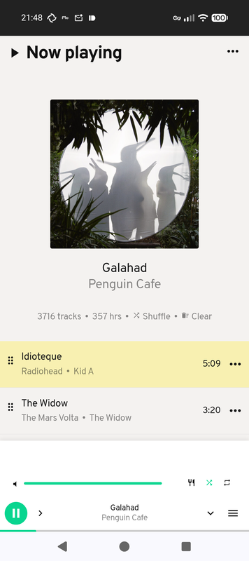Screenshot of Iris running on Android